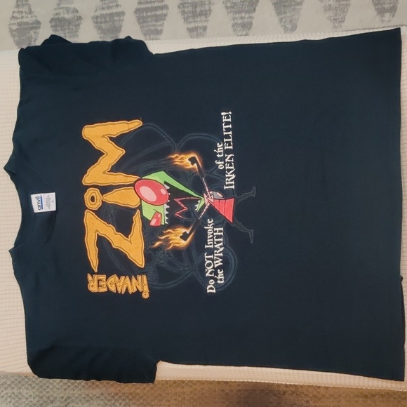 Anvil Other - Vintage 2000s Invader Zin Nickelodeon Shirt